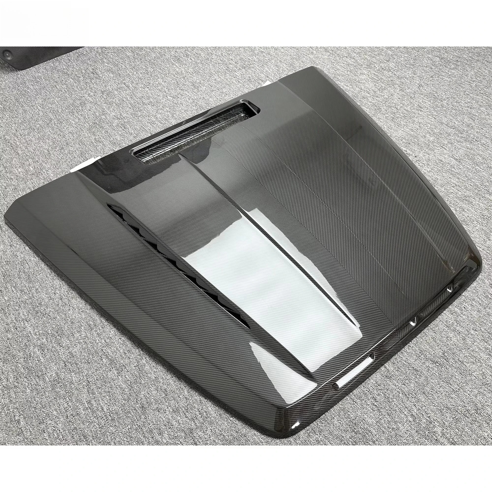 Dry Carbon Bonnet Hood TopCar Style Front Hood for G Wagon W463A W464 G63 G500 G550